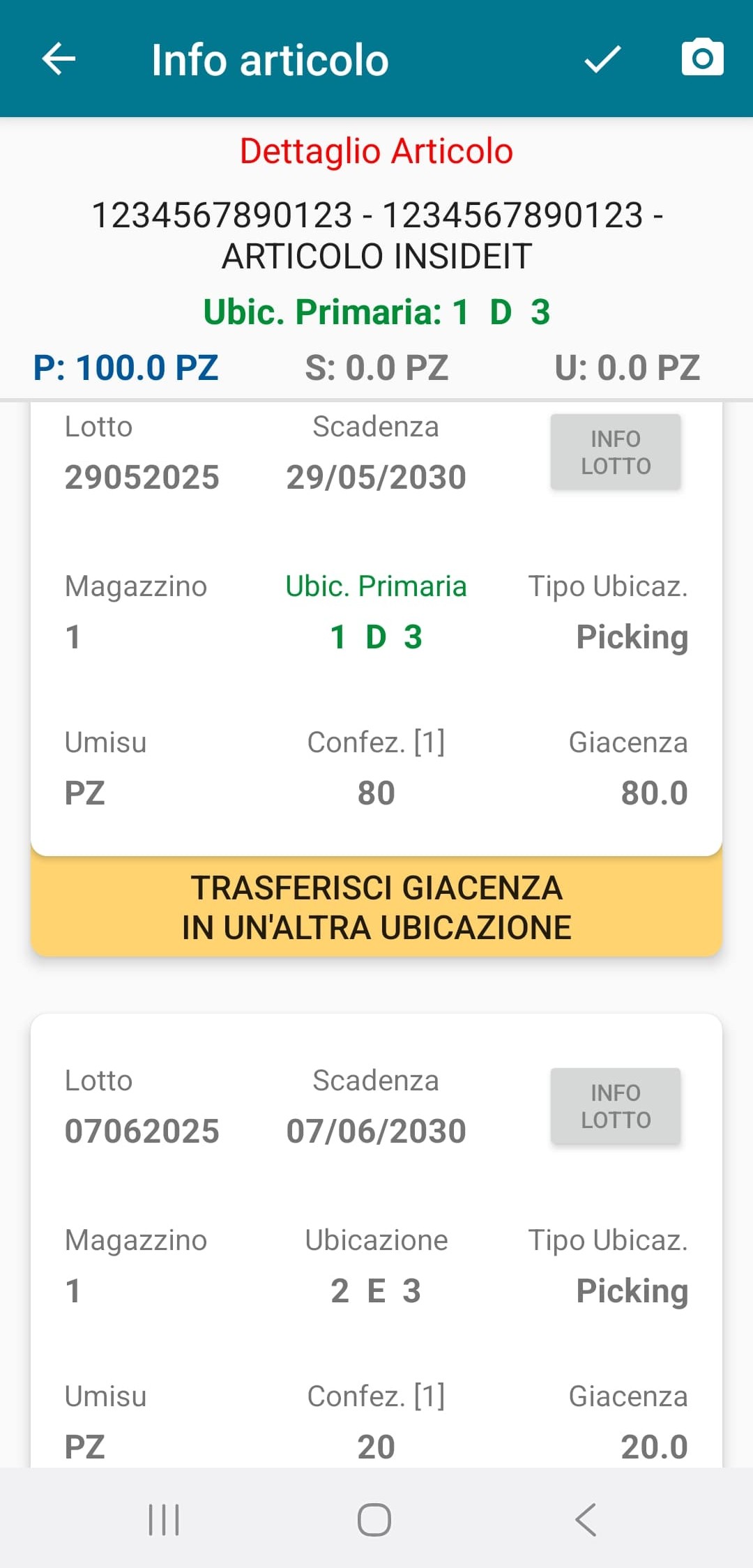 Interfaccia Paddy Picking 2