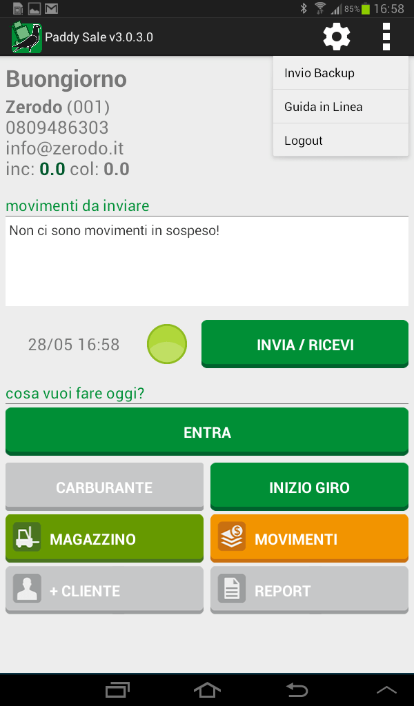 Interfaccia Paddy Sale 1